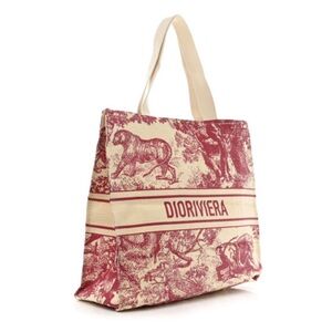Dioriviera Dior beauty GWP straw tote bag
